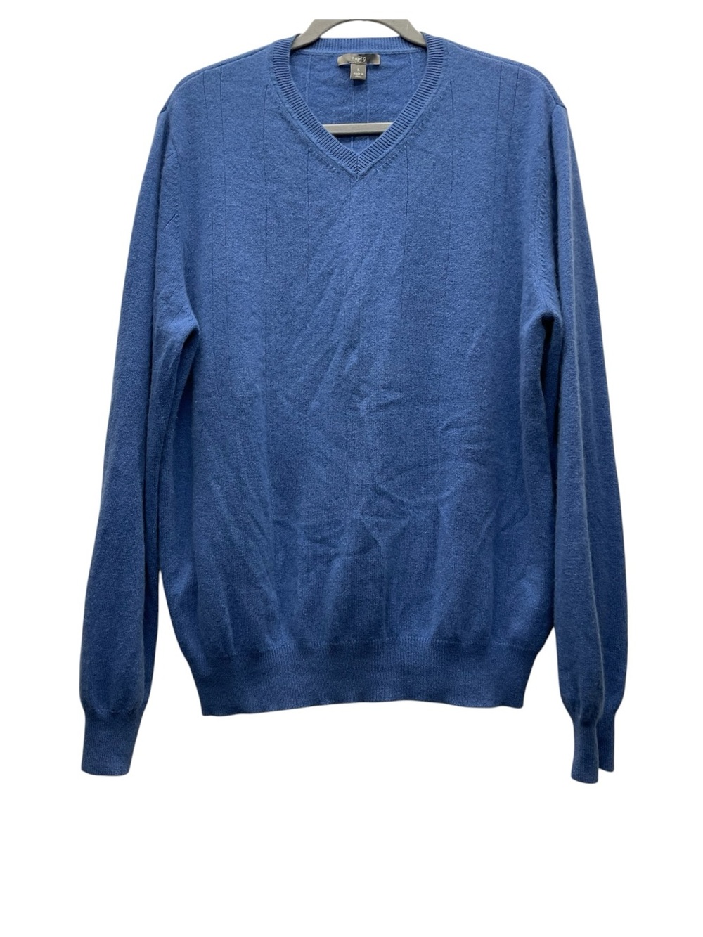 apt.9 Men’s 100%Cashmere V neck Pullover Sweater Large Business casual Timeless